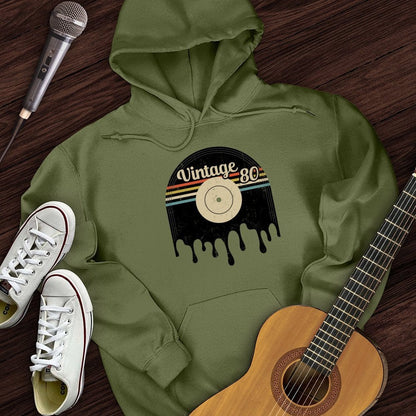 Printify Hoodie Military Green / S Vintage 80 Hoodie