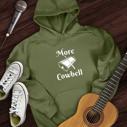 Printify Hoodie More Cowbell Hoodie