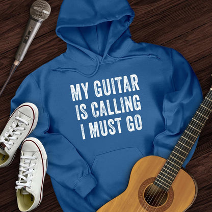 Printify Hoodie My Guitar Is Calling Hoodie