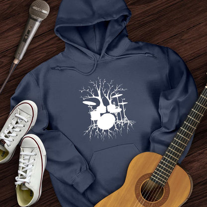 Printify Hoodie Drumming Roots  Hoodie