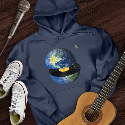 Printify Hoodie Navy / S Earth Player Hoodie