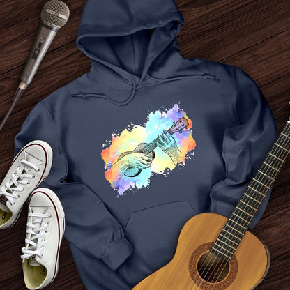Printify Hoodie Navy / S My Ukulele Hoodie
