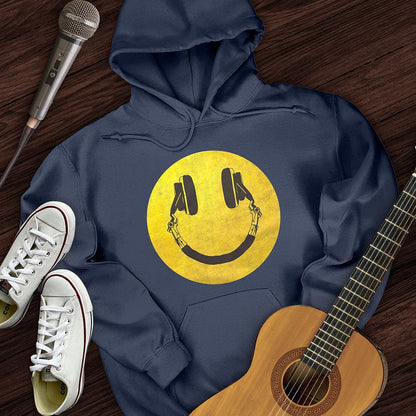 Printify Hoodie Navy / S Smile Hoodie
