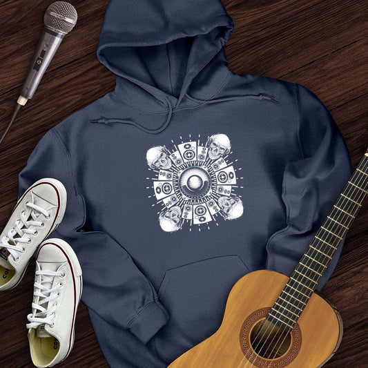 Printify Hoodie Navy / S Trippy Speaker  Hoodie