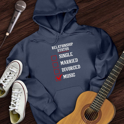 Printify Hoodie Nope, Music Hoodie