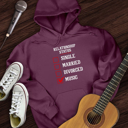 Printify Hoodie Nope, Music Hoodie