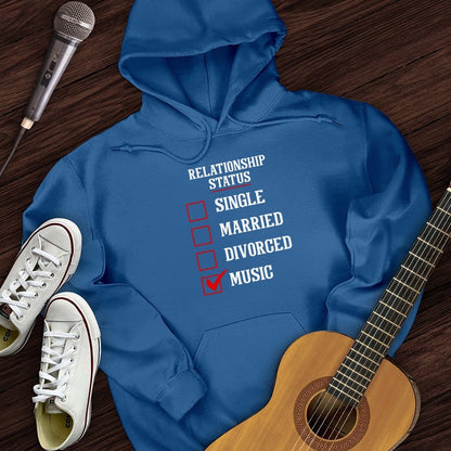Printify Hoodie Nope, Music Hoodie