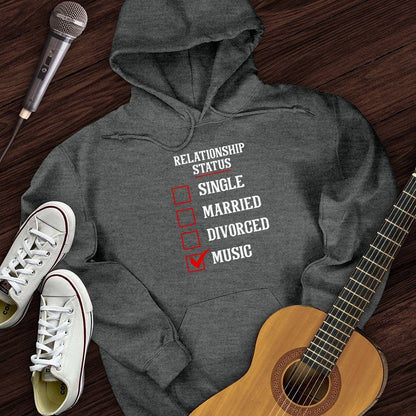 Printify Hoodie Nope, Music Hoodie