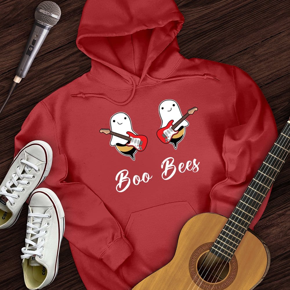 Printify Hoodie Red / S Boo Bees Hoodie