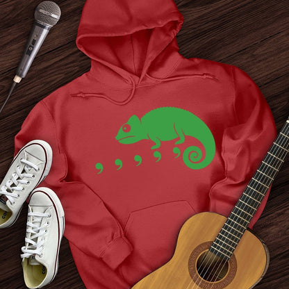 Printify Hoodie Red / S Chameleon Hoodie