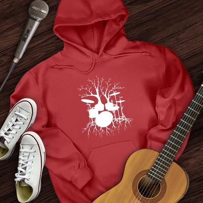 Printify Hoodie Drumming Roots  Hoodie