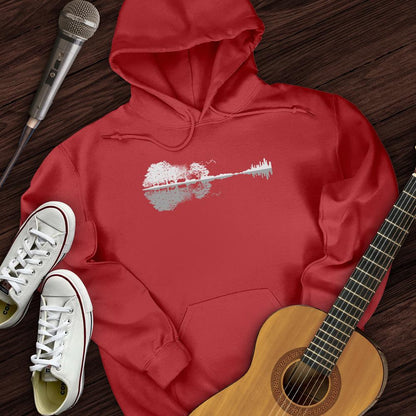Printify Hoodie Red / S Forrest Guitar Hoodie