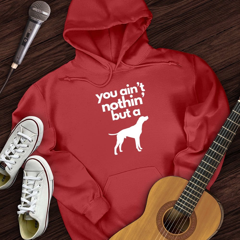 Printify Hoodie Red / S Hound Blues Hoodie