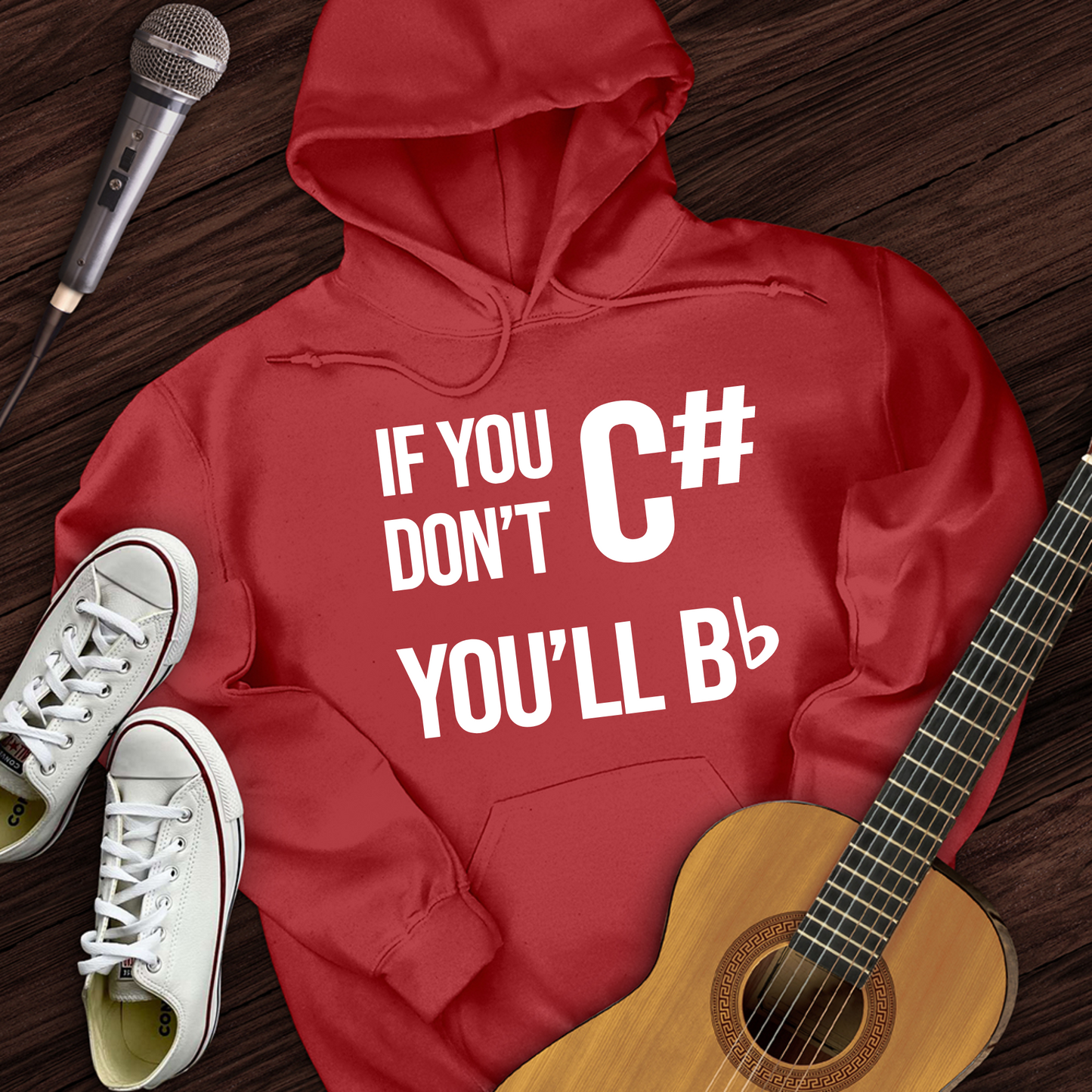 Printify Hoodie Red / S If You Don't Hoodie