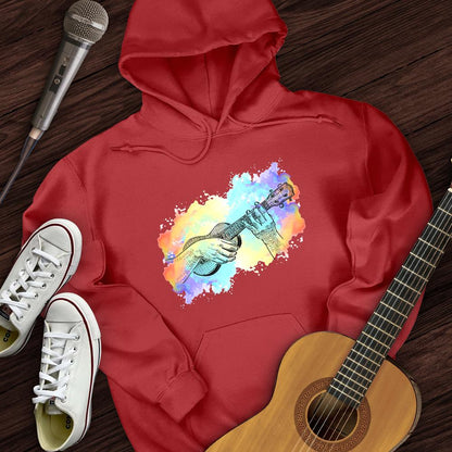 Printify Hoodie Red / S My Ukulele Hoodie