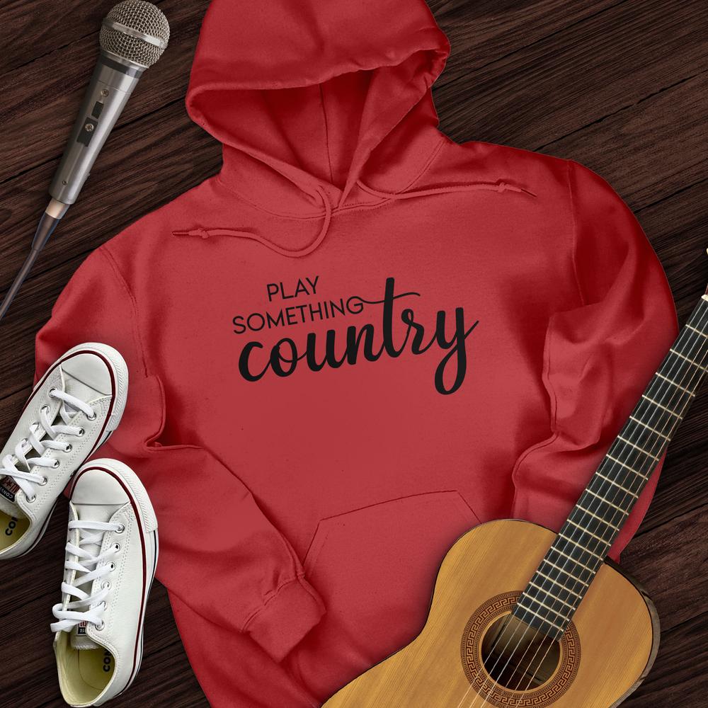 Printify Hoodie Red / S Play Country Hoodie