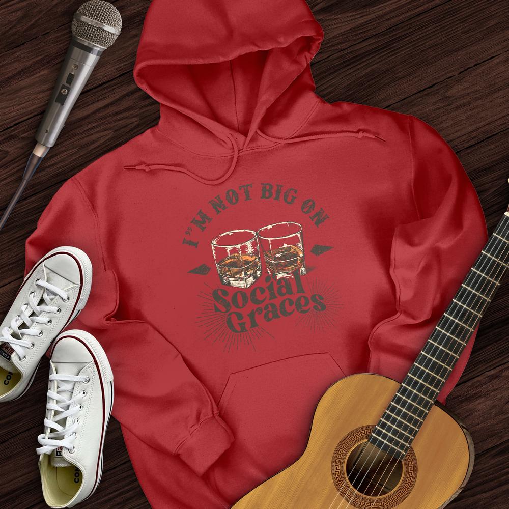 Printify Hoodie Red / S Social Graces Hoodie