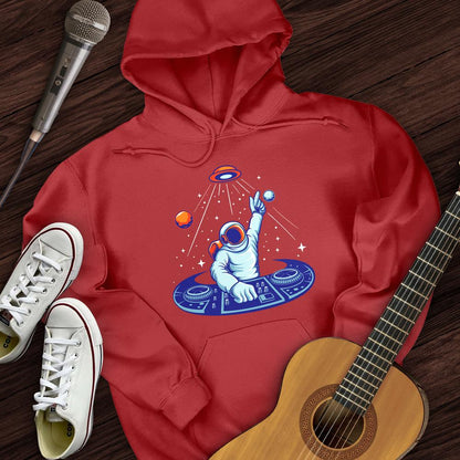 Printify Hoodie Red / S To The Moon Hoodie