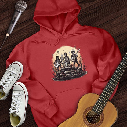 Printify Hoodie Red / S Undead Concert Hoodie