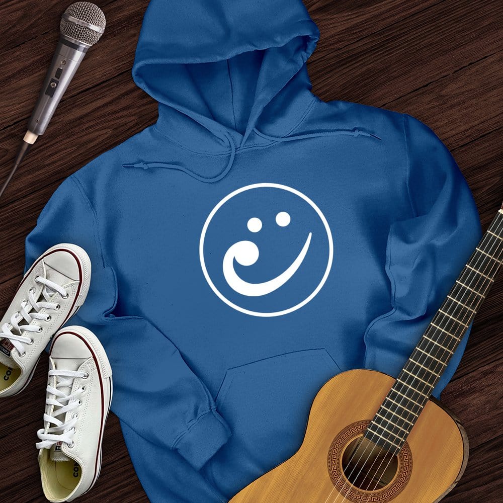 Printify Hoodie Royal / S Bass Face Hoodie