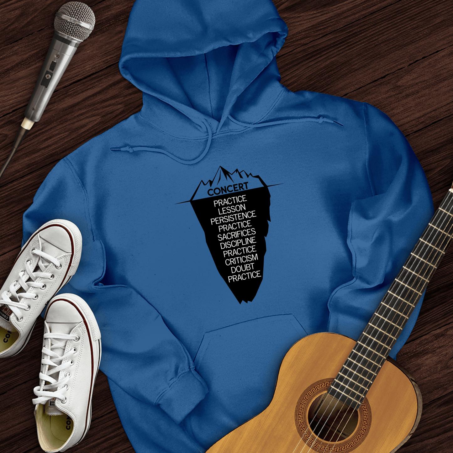 Printify Hoodie Royal / S Concert Hoodie