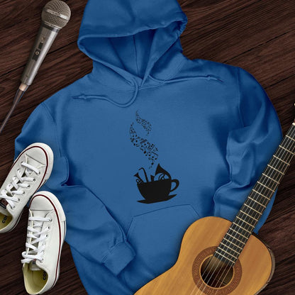 Printify Hoodie Royal / S Cup of Music Hoodie