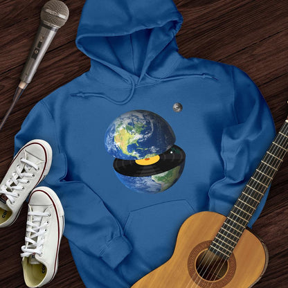 Printify Hoodie Royal / S Earth Player Hoodie