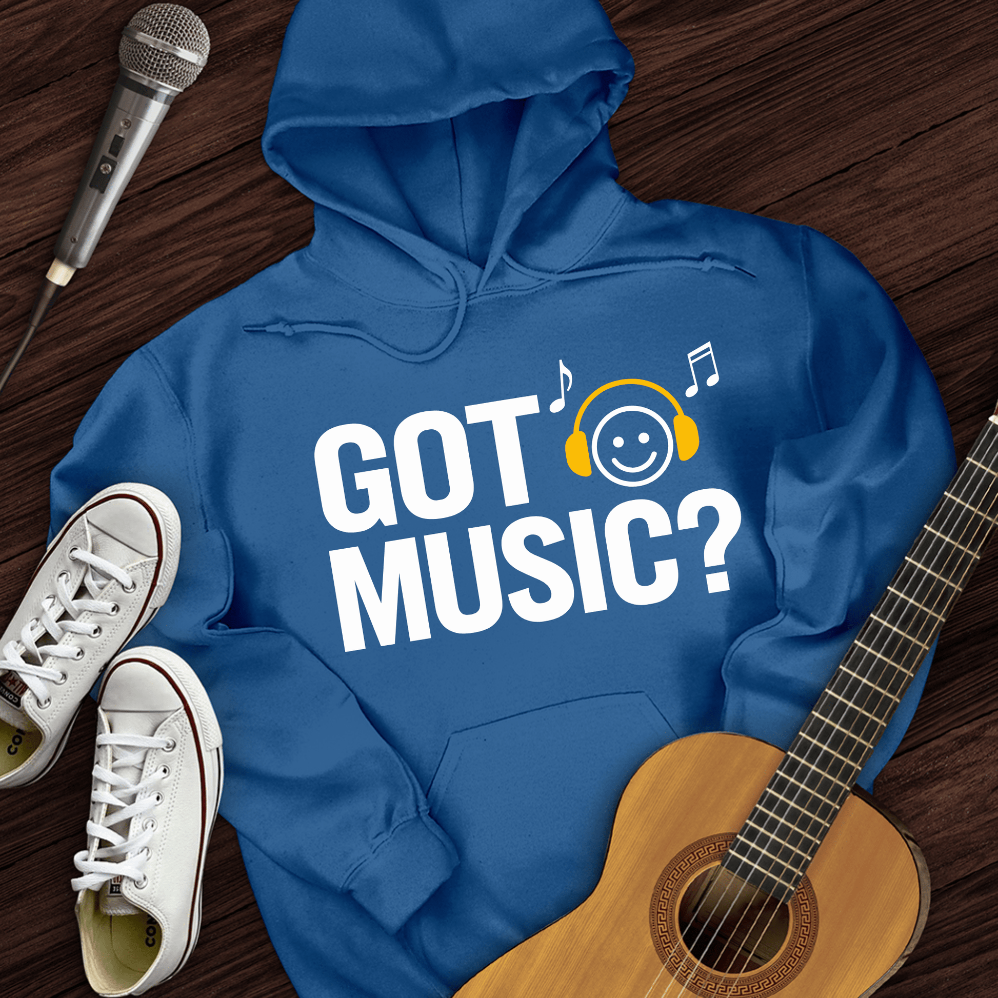 Printify Hoodie Royal / S Got Music Hoodie