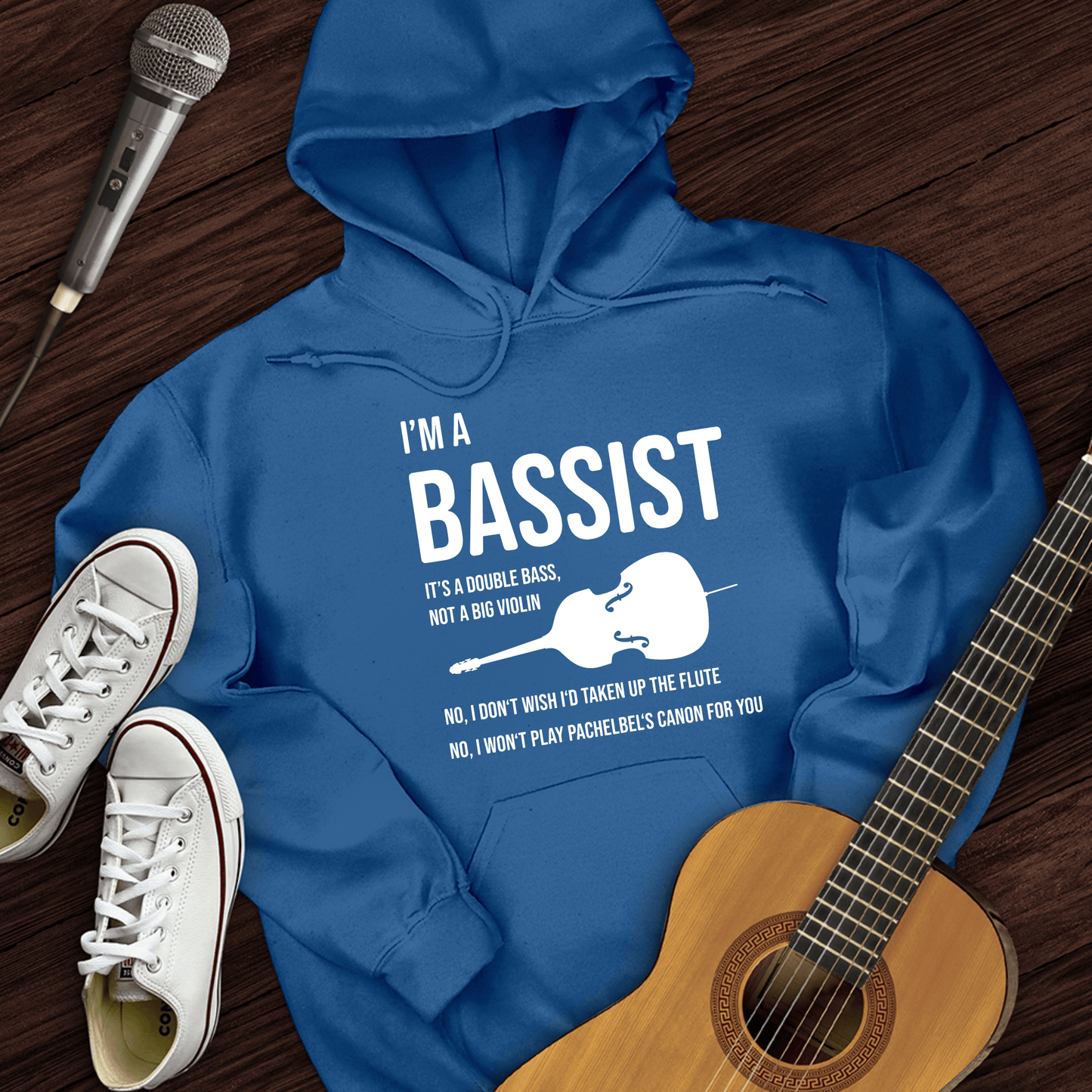 Printify Hoodie Royal / S I'm A Bassist Hoodie
