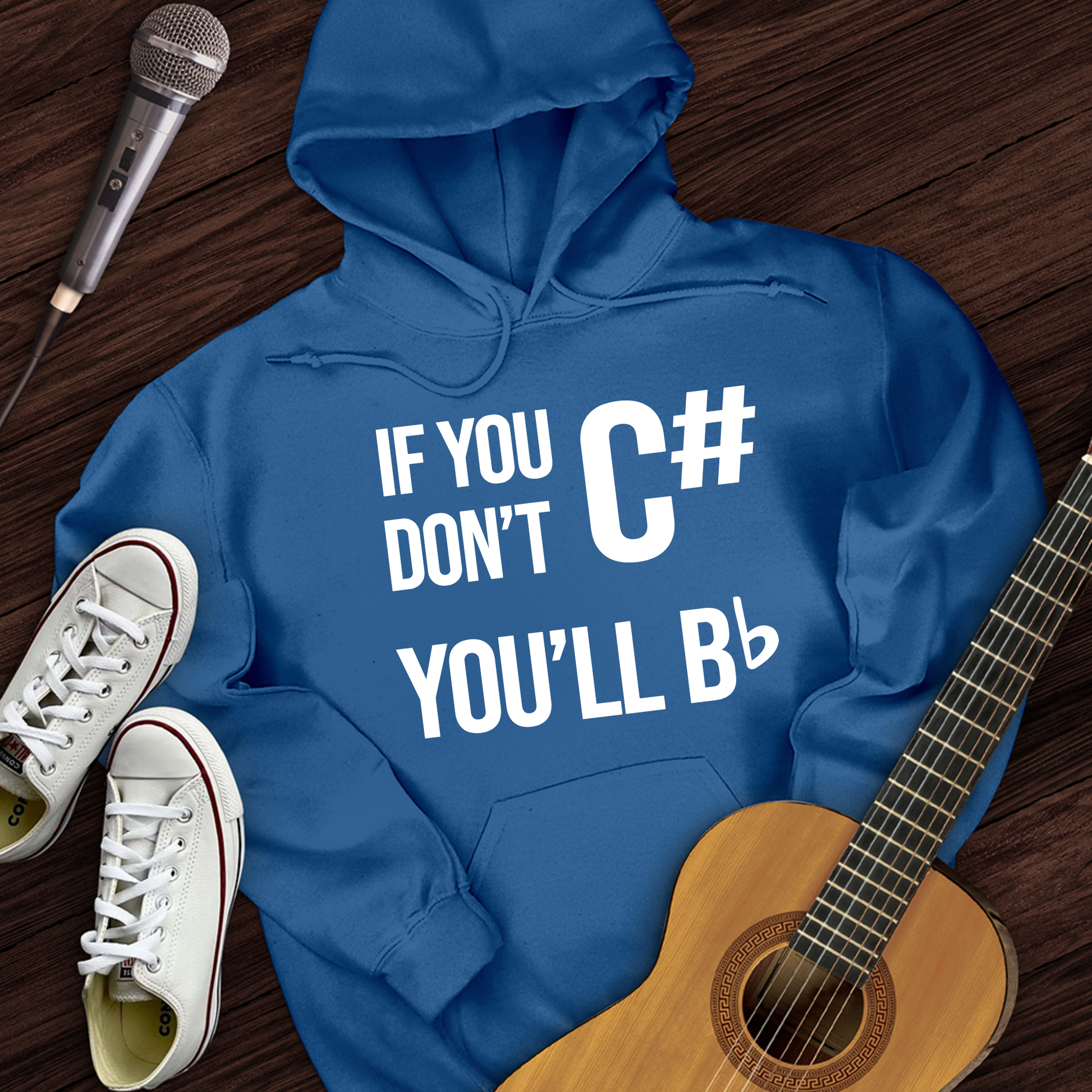 Printify Hoodie Royal / S If You Don't Hoodie