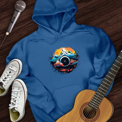 Printify Hoodie Royal / S Intertwined Nature Vinyl Hoodie