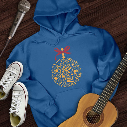 Printify Hoodie Royal / S Musical Ornament Hoodie