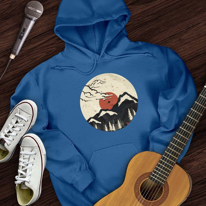 Printify Hoodie Royal / S Nature Record Hoodie