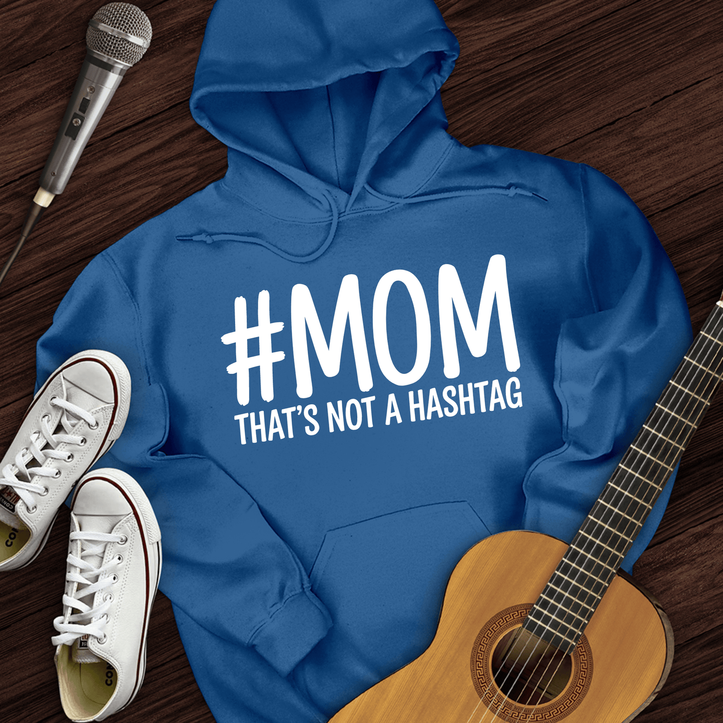 Printify Hoodie Royal / S Not A Hashtag Hoodie