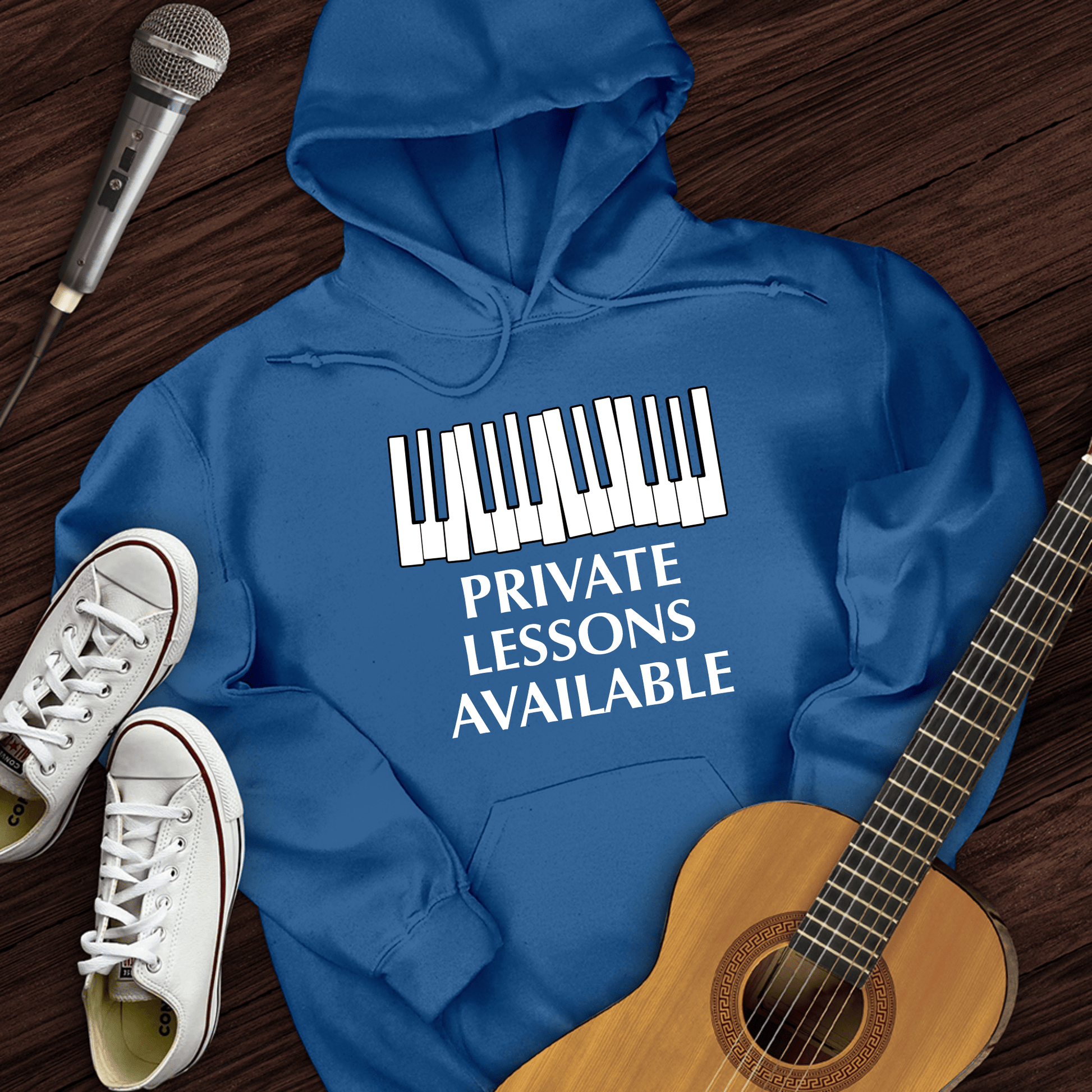 Printify Hoodie Royal / S Private Lessons Available Hoodie