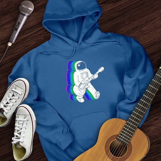 Printify Hoodie Royal / S Rainbow Guitarist Hoodie