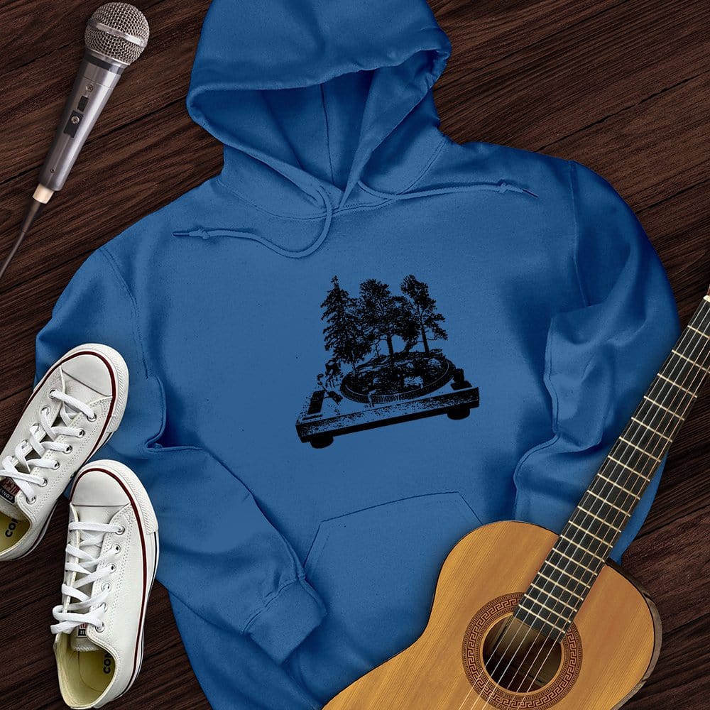Printify Hoodie Royal / S Record Nature Hoodie
