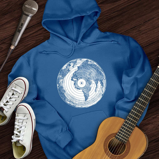 Printify Hoodie Royal / S Record of Earth Hoodie