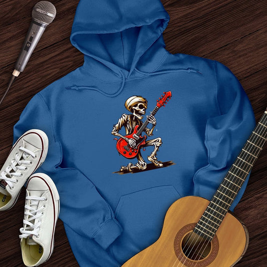 Printify Hoodie Royal / S Skeleton Guitar Cartoon Hoodie