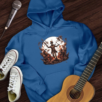 Printify Hoodie Royal / S Steampunk Conductor Hoodie
