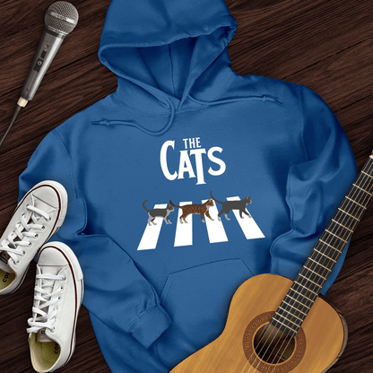 Printify Hoodie Royal / S The Cats Hoodie