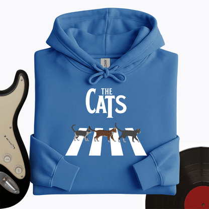 Printify Hoodie Royal / S The Cats Hoodie