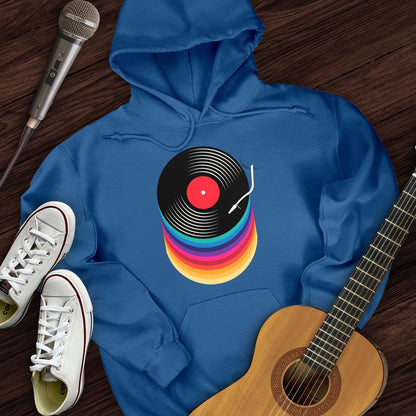 Printify Hoodie Royal / S Turntable Hoodie