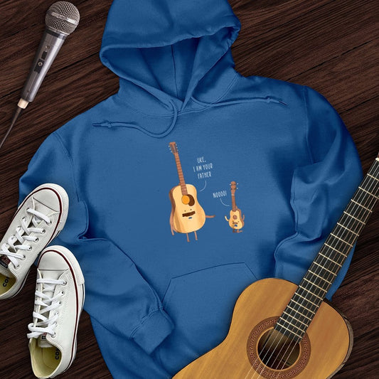 Printify Hoodie Royal / S Uke, I Am Your Father Hoodie