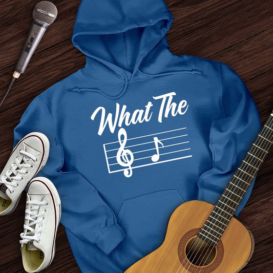 Printify Hoodie Royal / S What The Hoodie