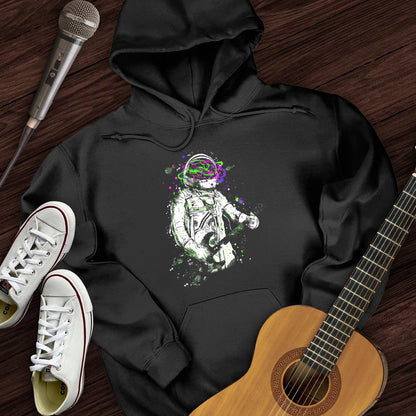 Printify Hoodie Space Guitarist Hoodie