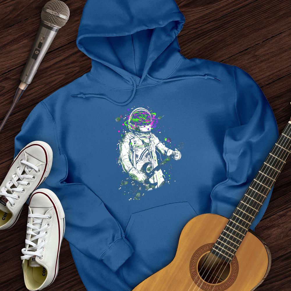 Printify Hoodie Space Guitarist Hoodie