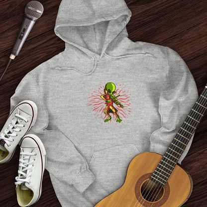Printify Hoodie Sport Grey / S Alien Playing Violin Hoodie