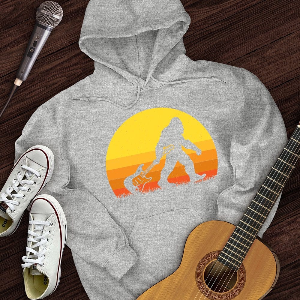 Printify Hoodie Sport Grey / S Bigfoot Dragging Guitar Hoodie