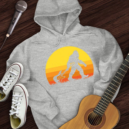 Printify Hoodie Sport Grey / S Bigfoot Dragging Guitar Hoodie